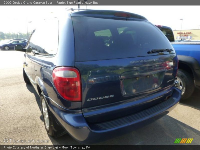 Patriot Blue Pearl / Navy Blue 2002 Dodge Grand Caravan Sport