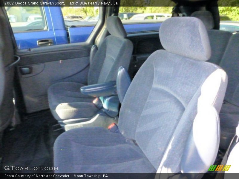 Patriot Blue Pearl / Navy Blue 2002 Dodge Grand Caravan Sport