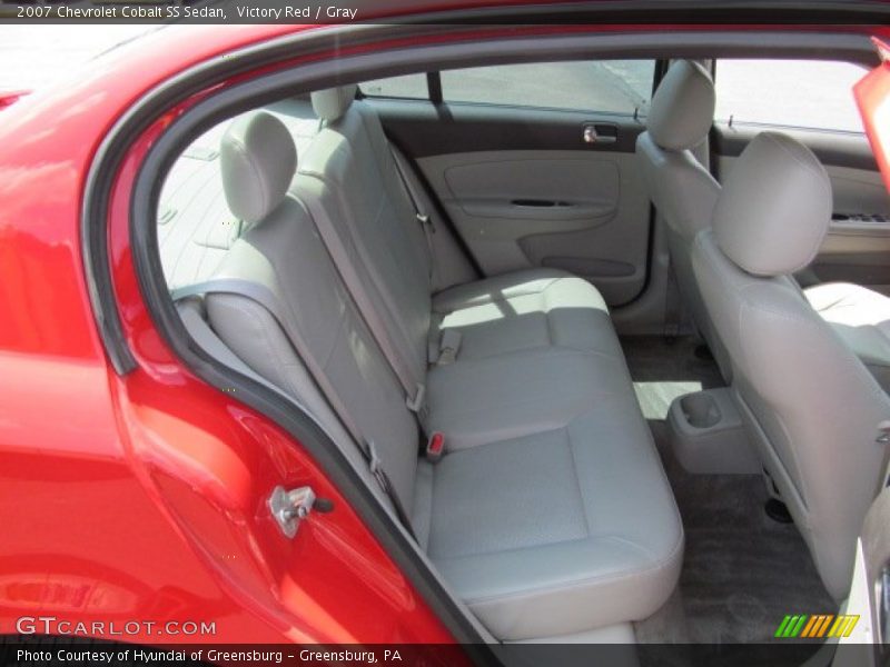 Rear Seat of 2007 Cobalt SS Sedan