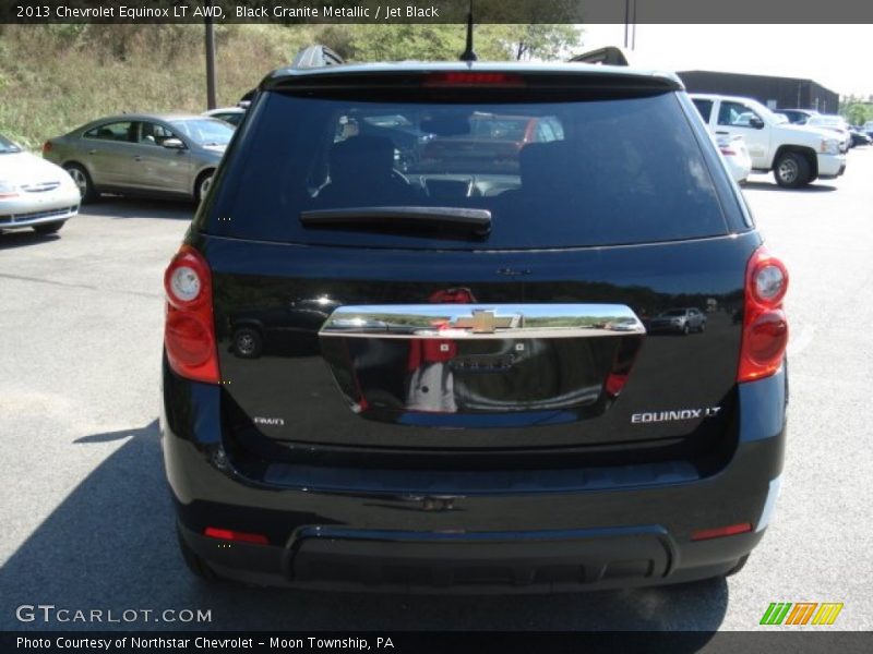 Black Granite Metallic / Jet Black 2013 Chevrolet Equinox LT AWD