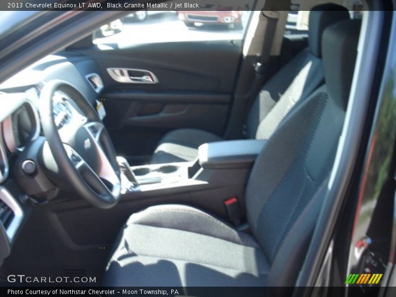 Black Granite Metallic / Jet Black 2013 Chevrolet Equinox LT AWD