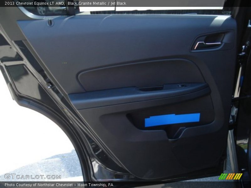 Black Granite Metallic / Jet Black 2013 Chevrolet Equinox LT AWD