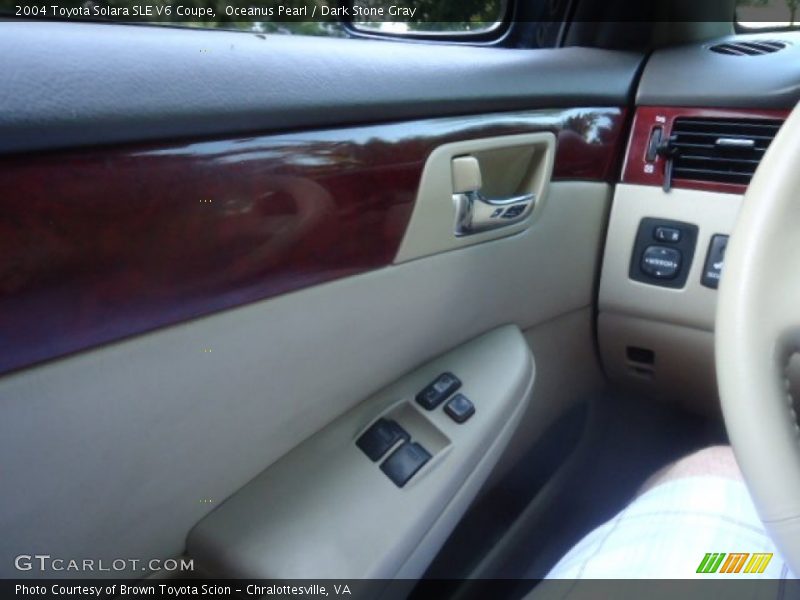 Oceanus Pearl / Dark Stone Gray 2004 Toyota Solara SLE V6 Coupe