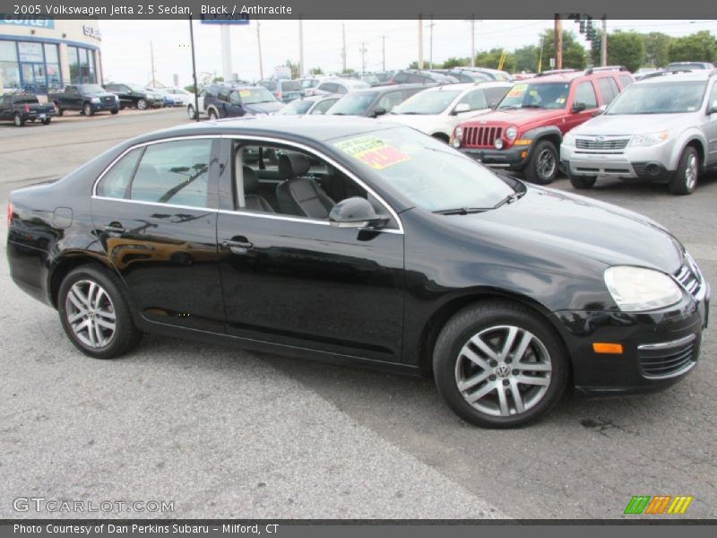 Black / Anthracite 2005 Volkswagen Jetta 2.5 Sedan