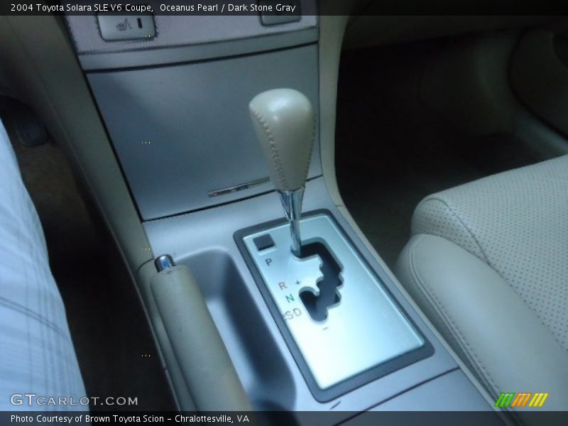 Oceanus Pearl / Dark Stone Gray 2004 Toyota Solara SLE V6 Coupe