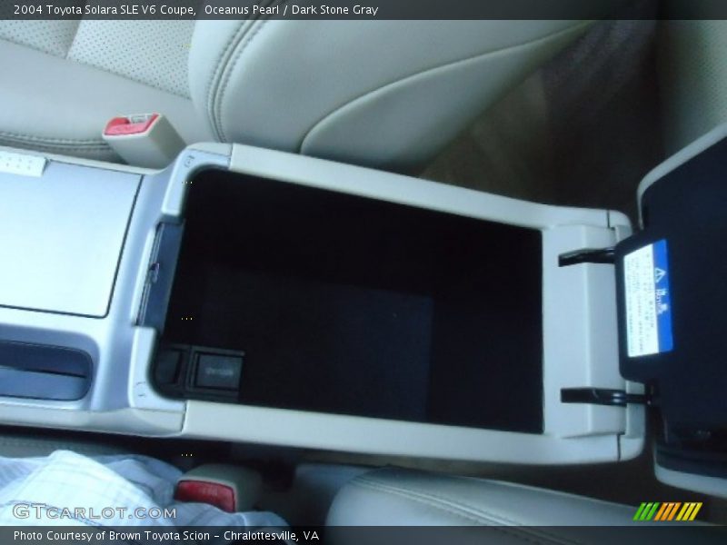 Oceanus Pearl / Dark Stone Gray 2004 Toyota Solara SLE V6 Coupe