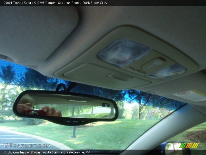 Oceanus Pearl / Dark Stone Gray 2004 Toyota Solara SLE V6 Coupe