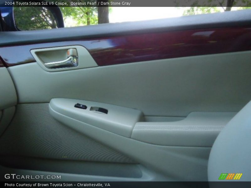 Oceanus Pearl / Dark Stone Gray 2004 Toyota Solara SLE V6 Coupe