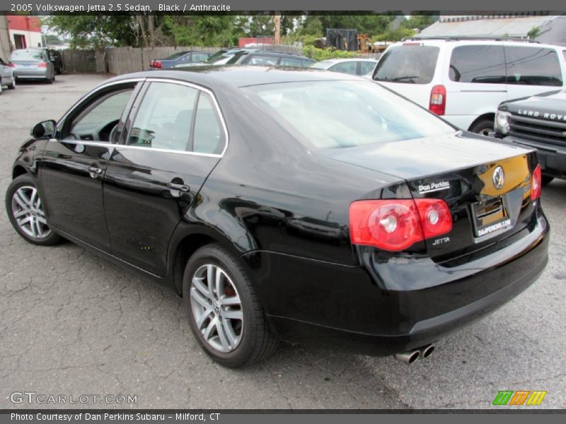 Black / Anthracite 2005 Volkswagen Jetta 2.5 Sedan