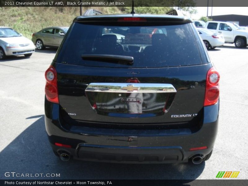 Black Granite Metallic / Jet Black 2013 Chevrolet Equinox LT AWD