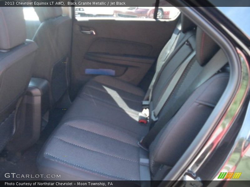 Rear Seat of 2013 Equinox LT AWD