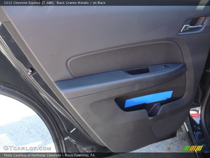 Black Granite Metallic / Jet Black 2013 Chevrolet Equinox LT AWD