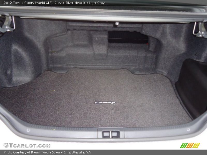 Classic Silver Metallic / Light Gray 2012 Toyota Camry Hybrid XLE