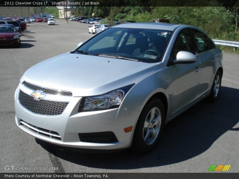 Silver Ice Metallic / Jet Black 2012 Chevrolet Cruze LT
