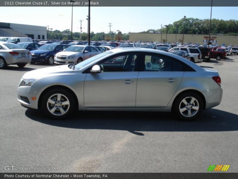 Silver Ice Metallic / Jet Black 2012 Chevrolet Cruze LT