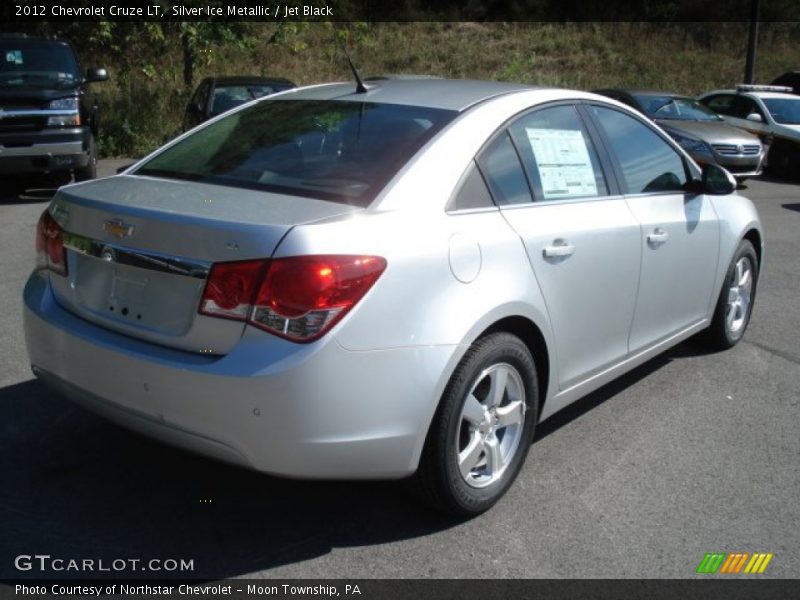 Silver Ice Metallic / Jet Black 2012 Chevrolet Cruze LT