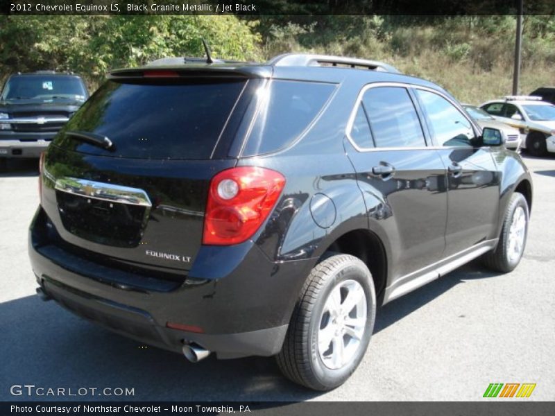 Black Granite Metallic / Jet Black 2012 Chevrolet Equinox LS