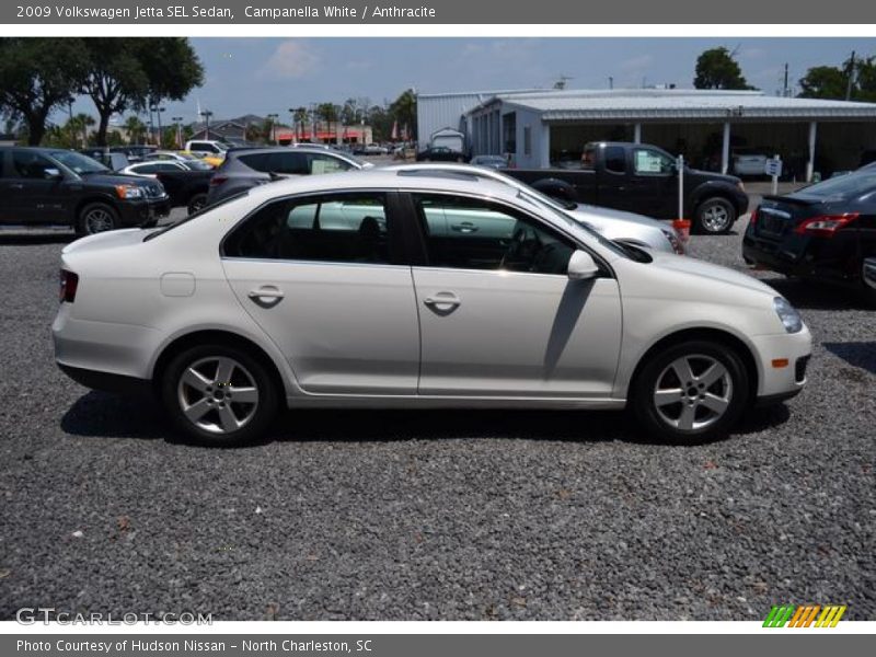 Campanella White / Anthracite 2009 Volkswagen Jetta SEL Sedan
