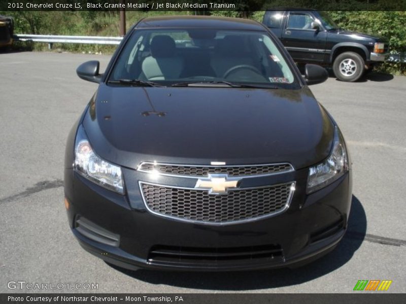 Black Granite Metallic / Jet Black/Medium Titanium 2012 Chevrolet Cruze LS