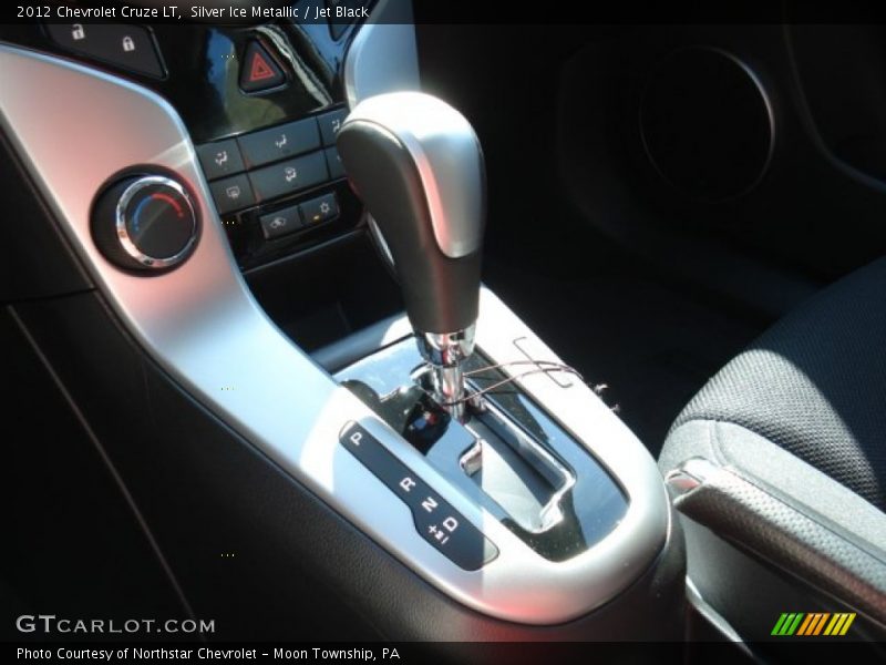 Silver Ice Metallic / Jet Black 2012 Chevrolet Cruze LT