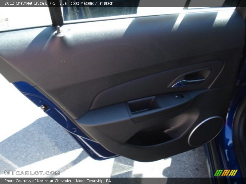 Blue Topaz Metallic / Jet Black 2012 Chevrolet Cruze LT/RS