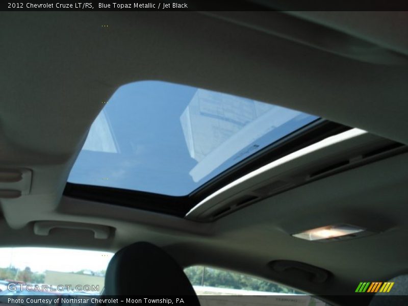 Blue Topaz Metallic / Jet Black 2012 Chevrolet Cruze LT/RS