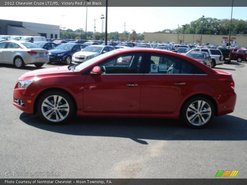 Victory Red / Jet Black 2012 Chevrolet Cruze LTZ/RS