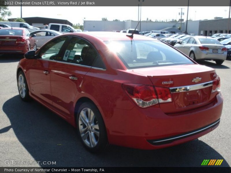 Victory Red / Jet Black 2012 Chevrolet Cruze LTZ/RS