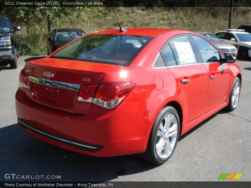 Victory Red / Jet Black 2012 Chevrolet Cruze LTZ/RS