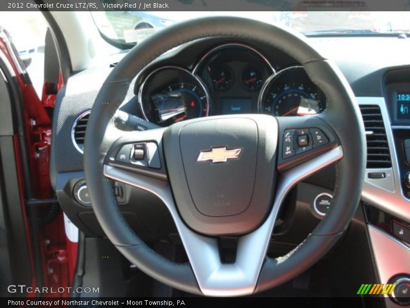 Victory Red / Jet Black 2012 Chevrolet Cruze LTZ/RS