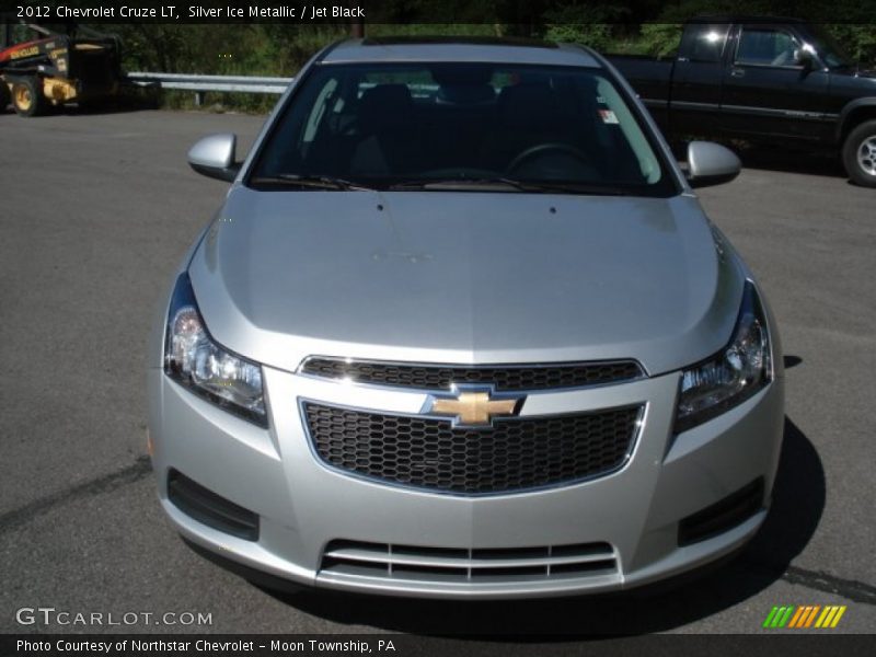 Silver Ice Metallic / Jet Black 2012 Chevrolet Cruze LT
