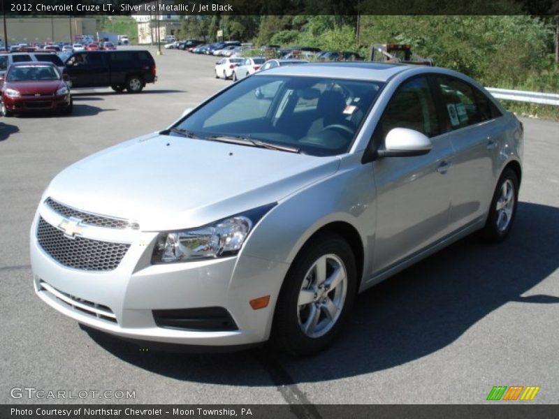 Silver Ice Metallic / Jet Black 2012 Chevrolet Cruze LT