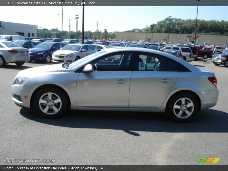 Silver Ice Metallic / Jet Black 2012 Chevrolet Cruze LT