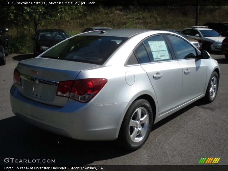 Silver Ice Metallic / Jet Black 2012 Chevrolet Cruze LT