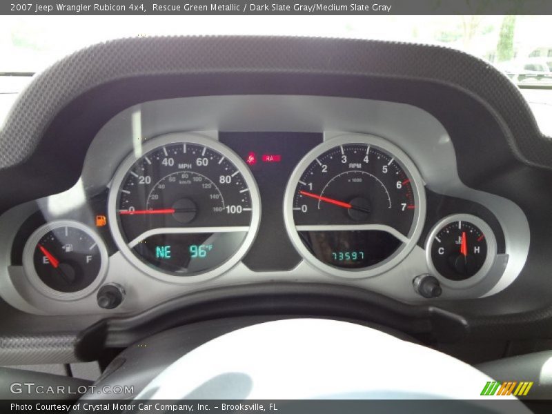 2007 Wrangler Rubicon 4x4 Rubicon 4x4 Gauges