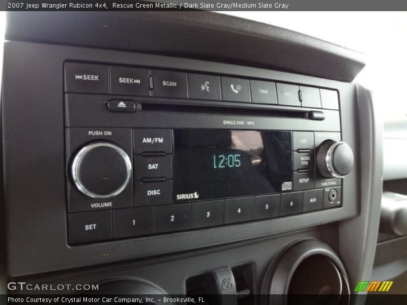 Audio System of 2007 Wrangler Rubicon 4x4
