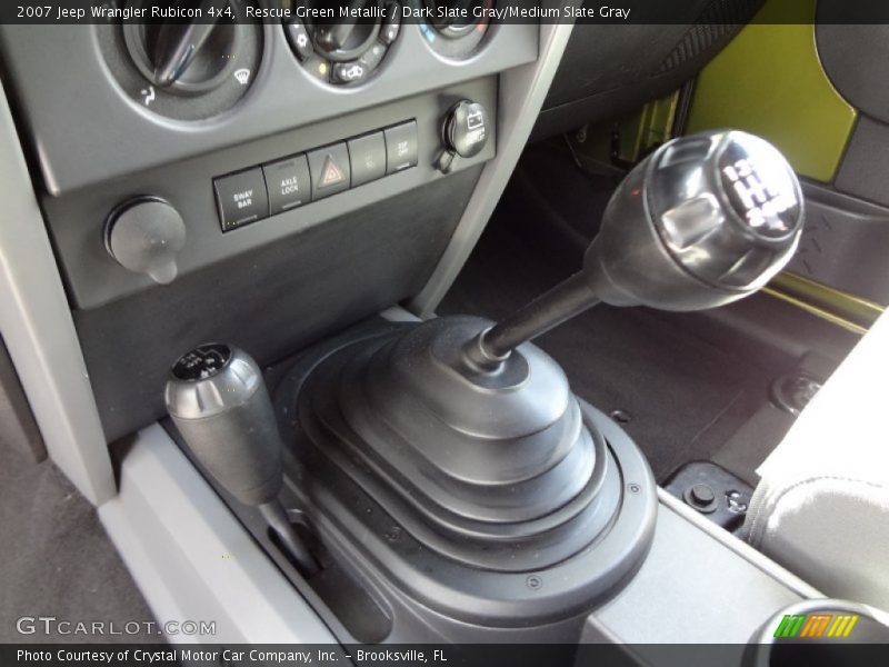  2007 Wrangler Rubicon 4x4 6 Speed Manual Shifter