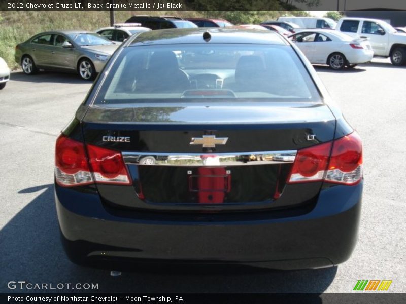 Black Granite Metallic / Jet Black 2012 Chevrolet Cruze LT