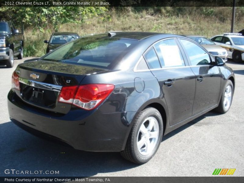 Black Granite Metallic / Jet Black 2012 Chevrolet Cruze LT