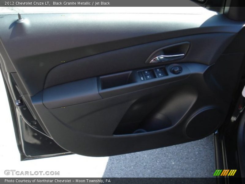 Black Granite Metallic / Jet Black 2012 Chevrolet Cruze LT