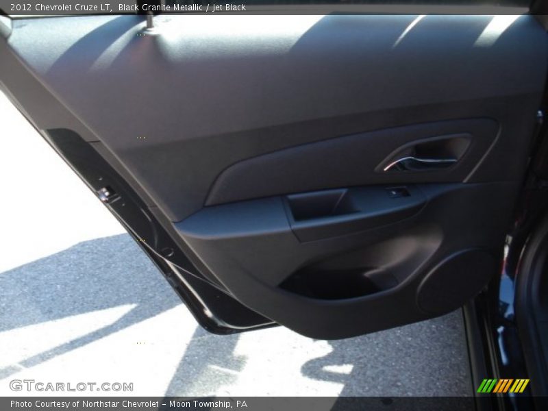Black Granite Metallic / Jet Black 2012 Chevrolet Cruze LT