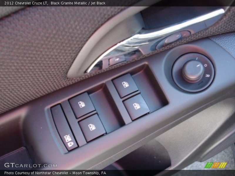 Black Granite Metallic / Jet Black 2012 Chevrolet Cruze LT