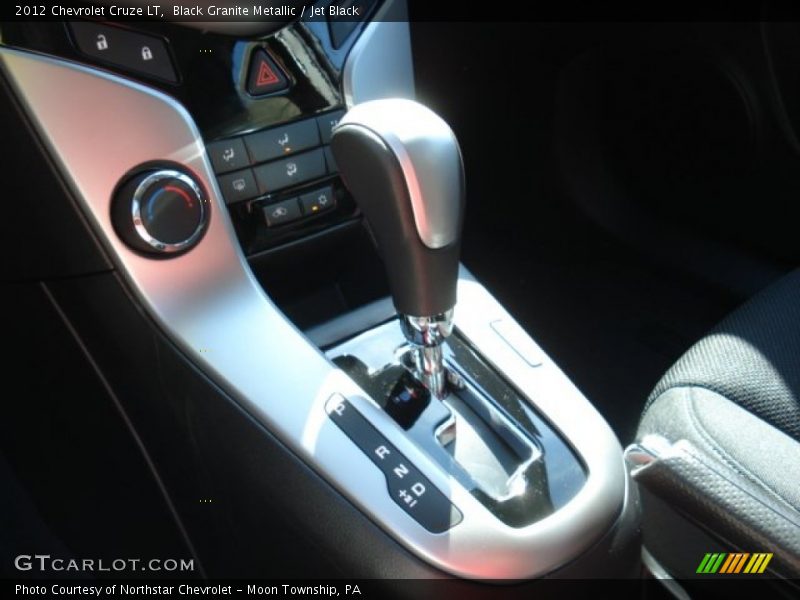 Black Granite Metallic / Jet Black 2012 Chevrolet Cruze LT