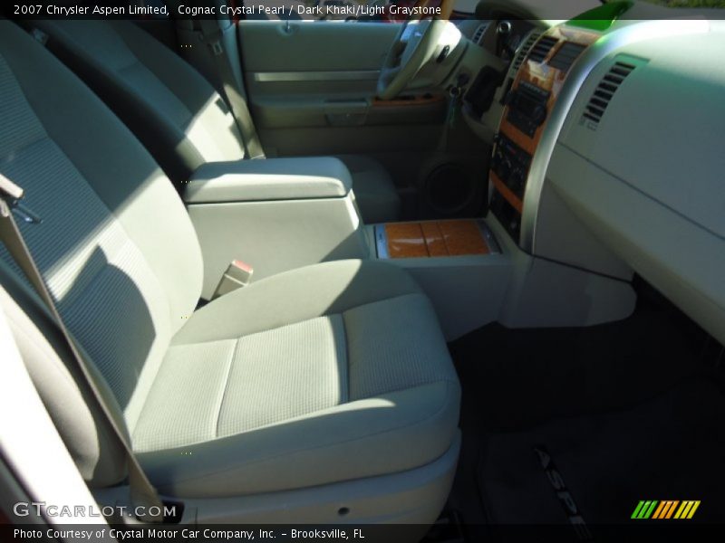 Cognac Crystal Pearl / Dark Khaki/Light Graystone 2007 Chrysler Aspen Limited