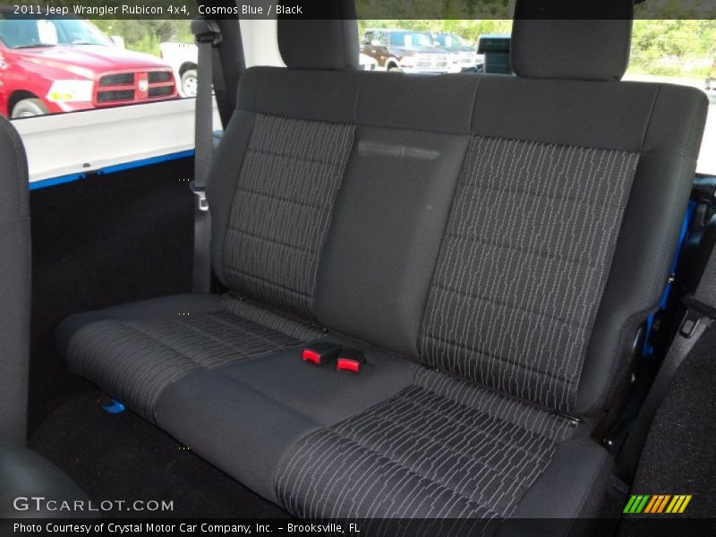 Cosmos Blue / Black 2011 Jeep Wrangler Rubicon 4x4