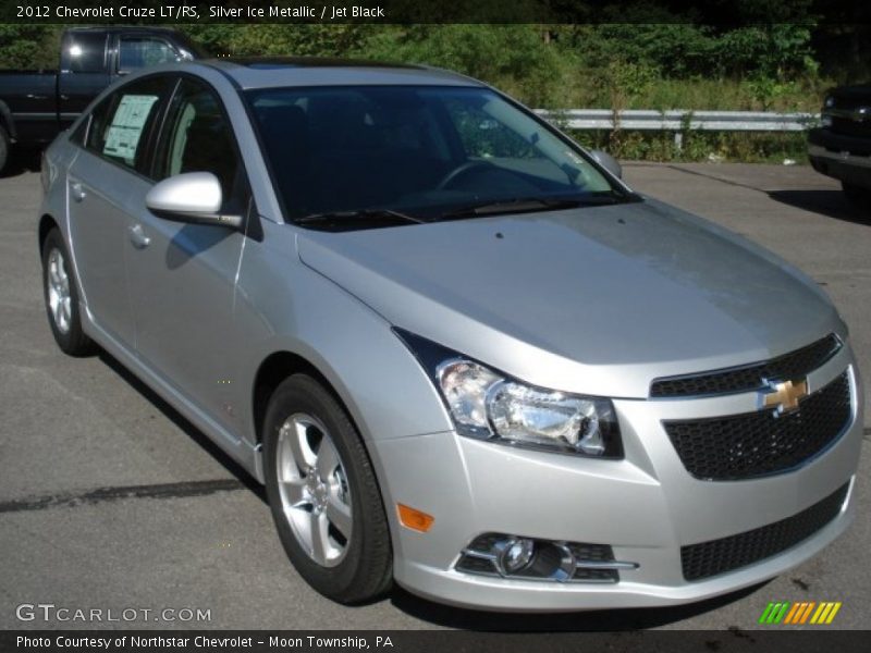 Silver Ice Metallic / Jet Black 2012 Chevrolet Cruze LT/RS