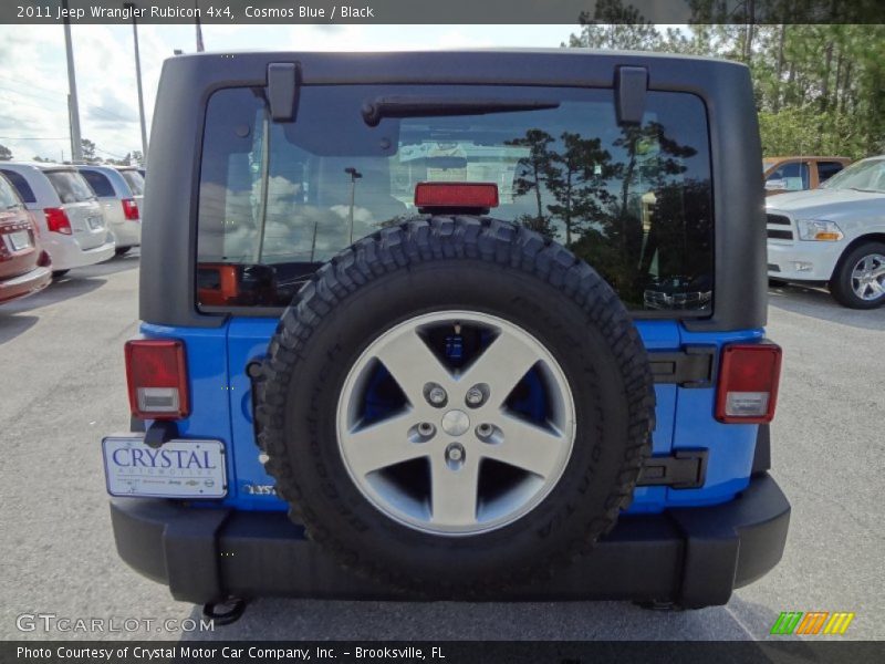 Cosmos Blue / Black 2011 Jeep Wrangler Rubicon 4x4