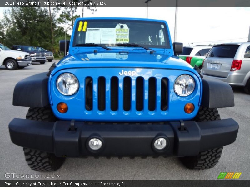 Cosmos Blue / Black 2011 Jeep Wrangler Rubicon 4x4