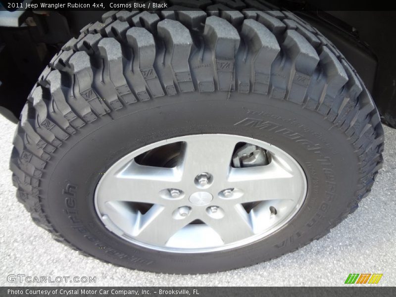 Cosmos Blue / Black 2011 Jeep Wrangler Rubicon 4x4