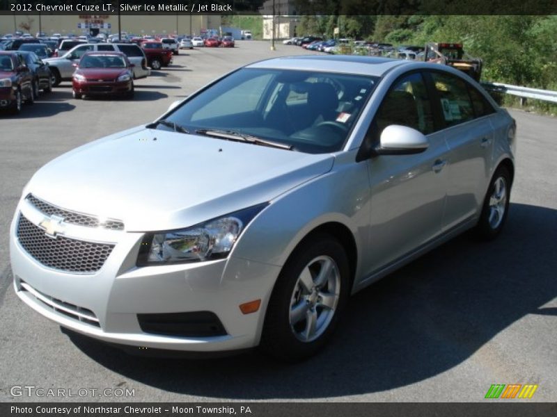 Silver Ice Metallic / Jet Black 2012 Chevrolet Cruze LT